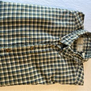 Casual Checkered Button-Down Shirt for Men